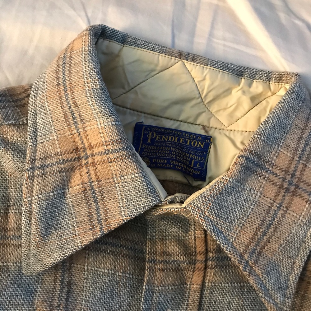 Men’s Plaid Pendleton Button Down